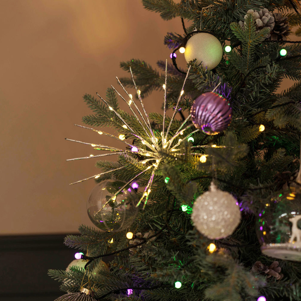 ValueLights IP44 Battery Operated Exploding Star Light Set of 4 Image 2