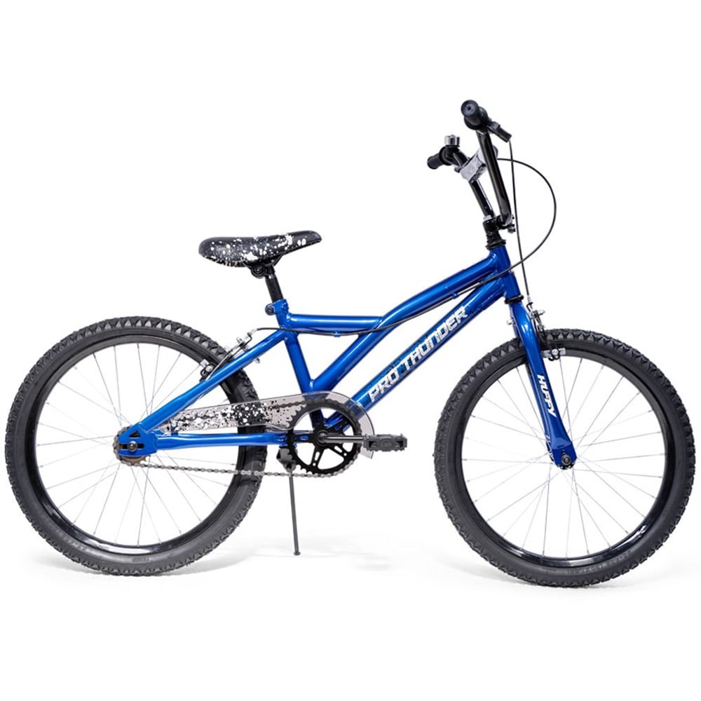 Huffy Pro Thunder Kids Single Speed 20 inch Royal Blue Bike Image 2