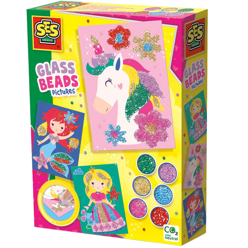 SES Creative Glass Beads Picture Set Image 1