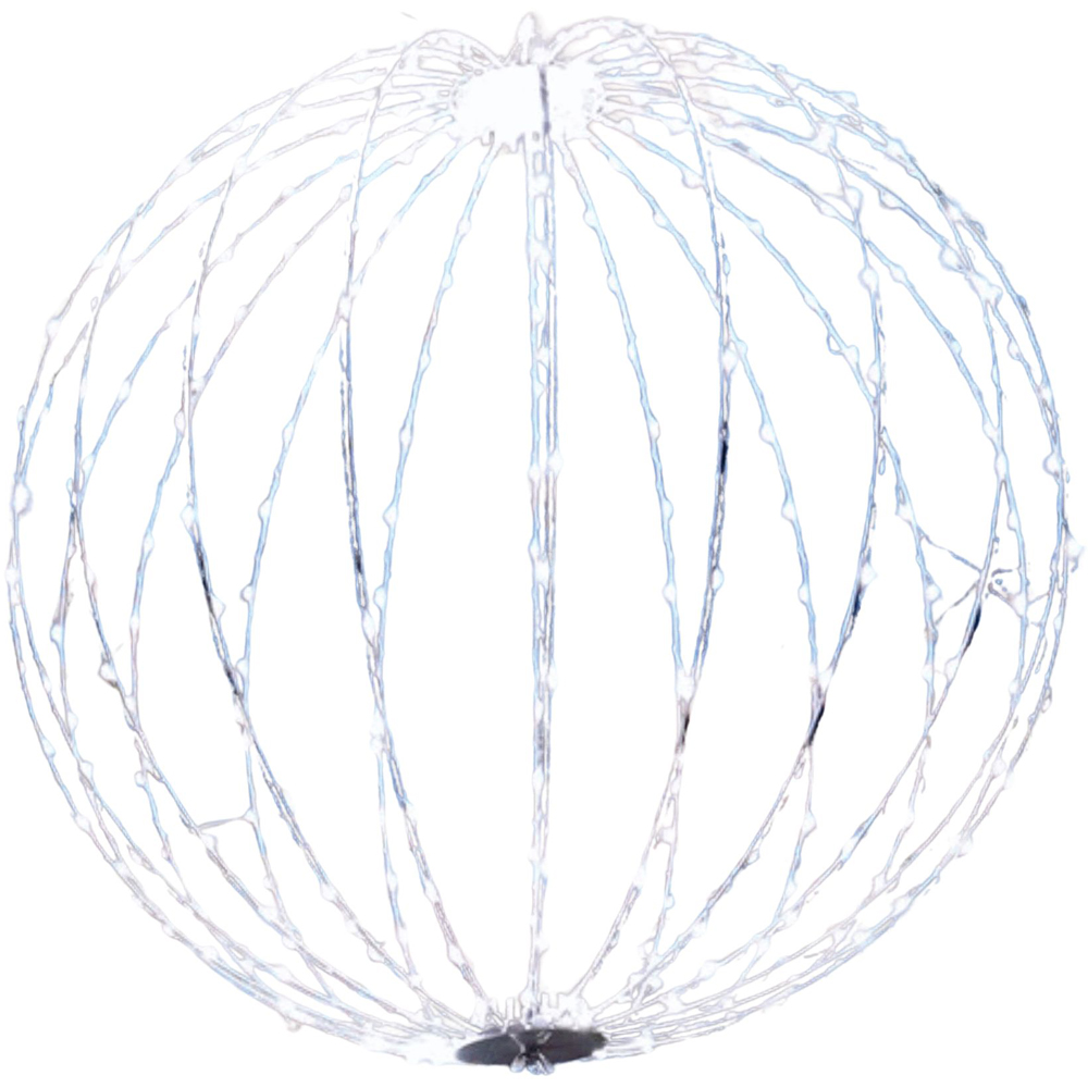 Samuel Alexander 360 Cool White LED Light-Up Twinkle Orb Christmas Decoration 50cm Image 2