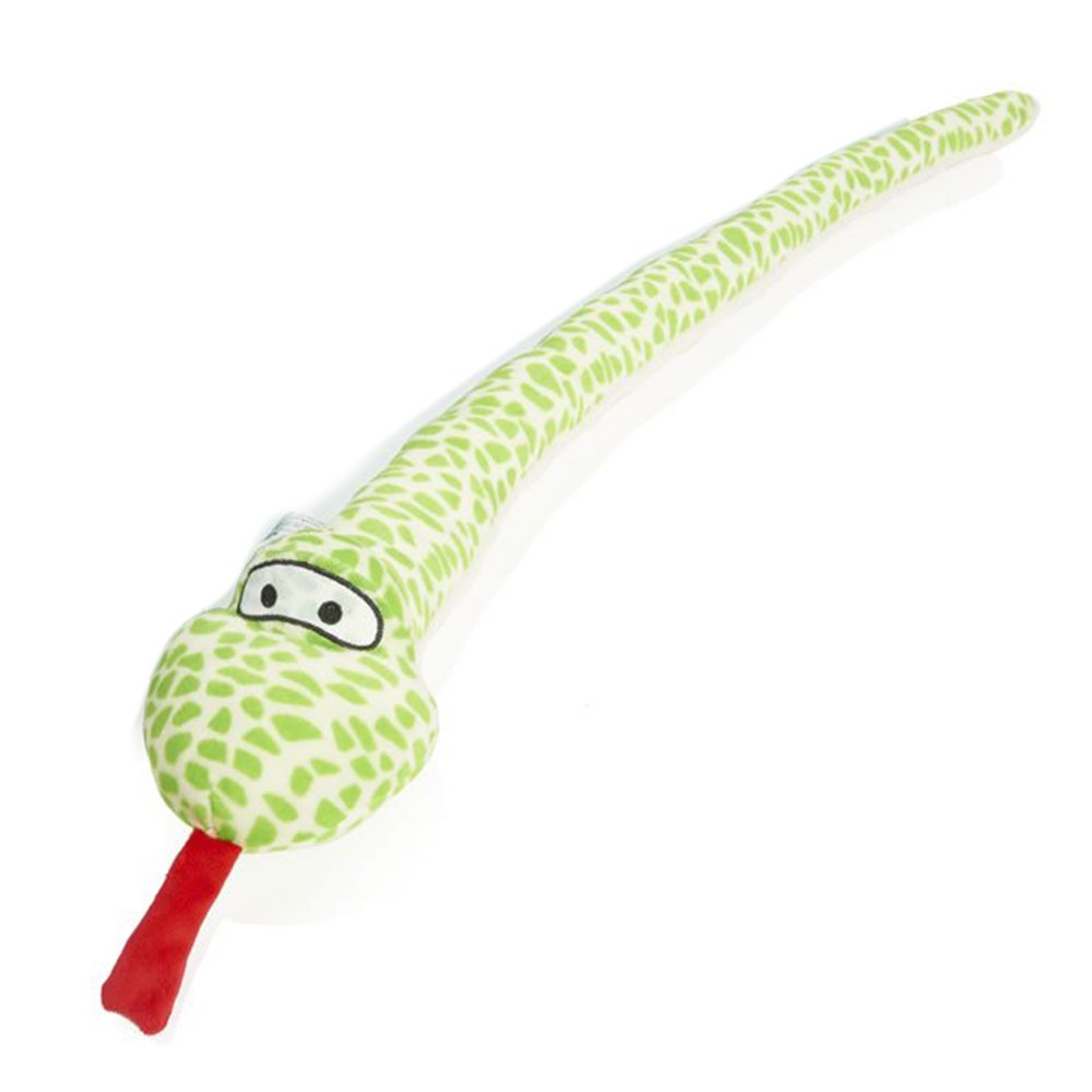 Single Wilko Plush Snake Dog Toy in Assorted styles Image 4