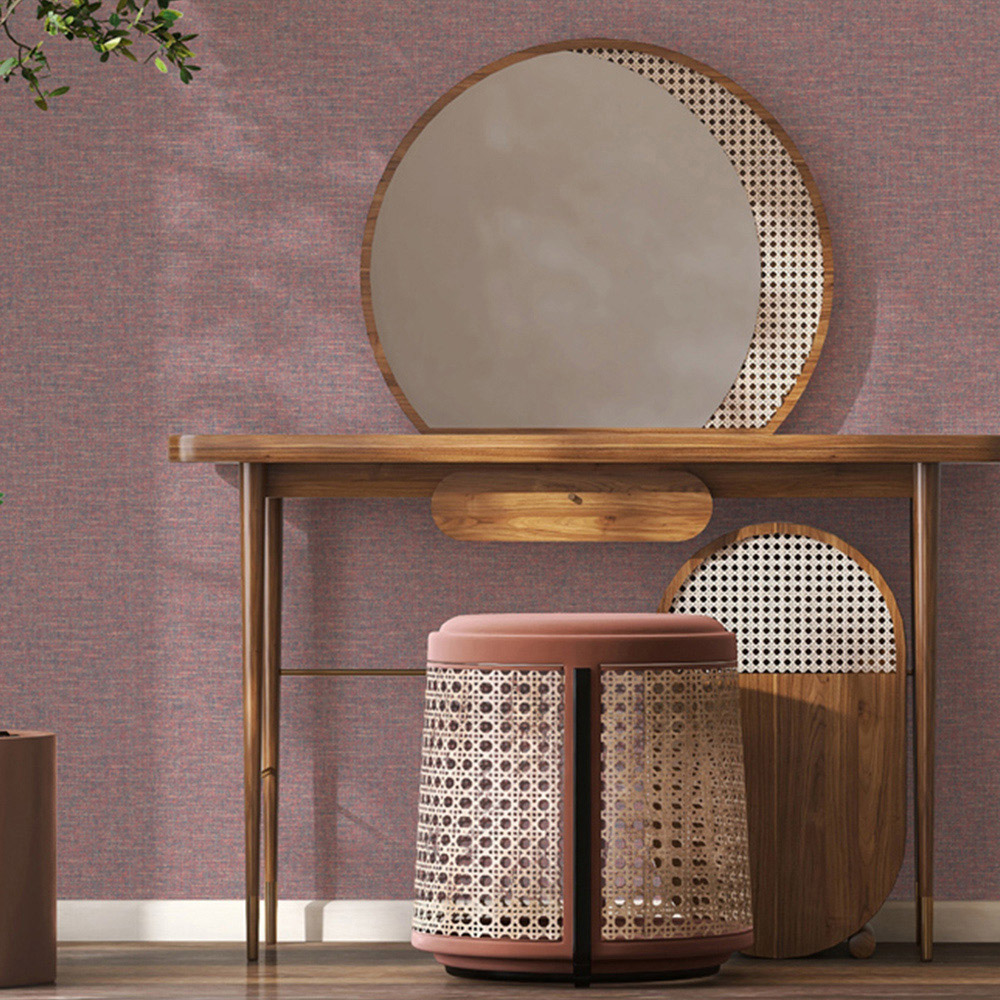 Esselle Home Artisan Weave Mulberry Wallpaper Image 4