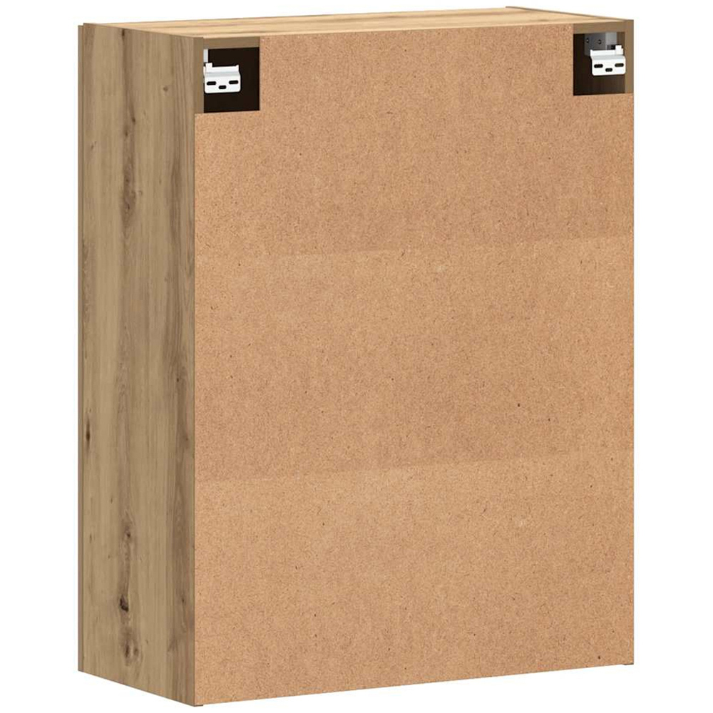 vidaXL 2 Door Brown Artisan Oak Wall Mounted Cabinet 2 Pack Image 6