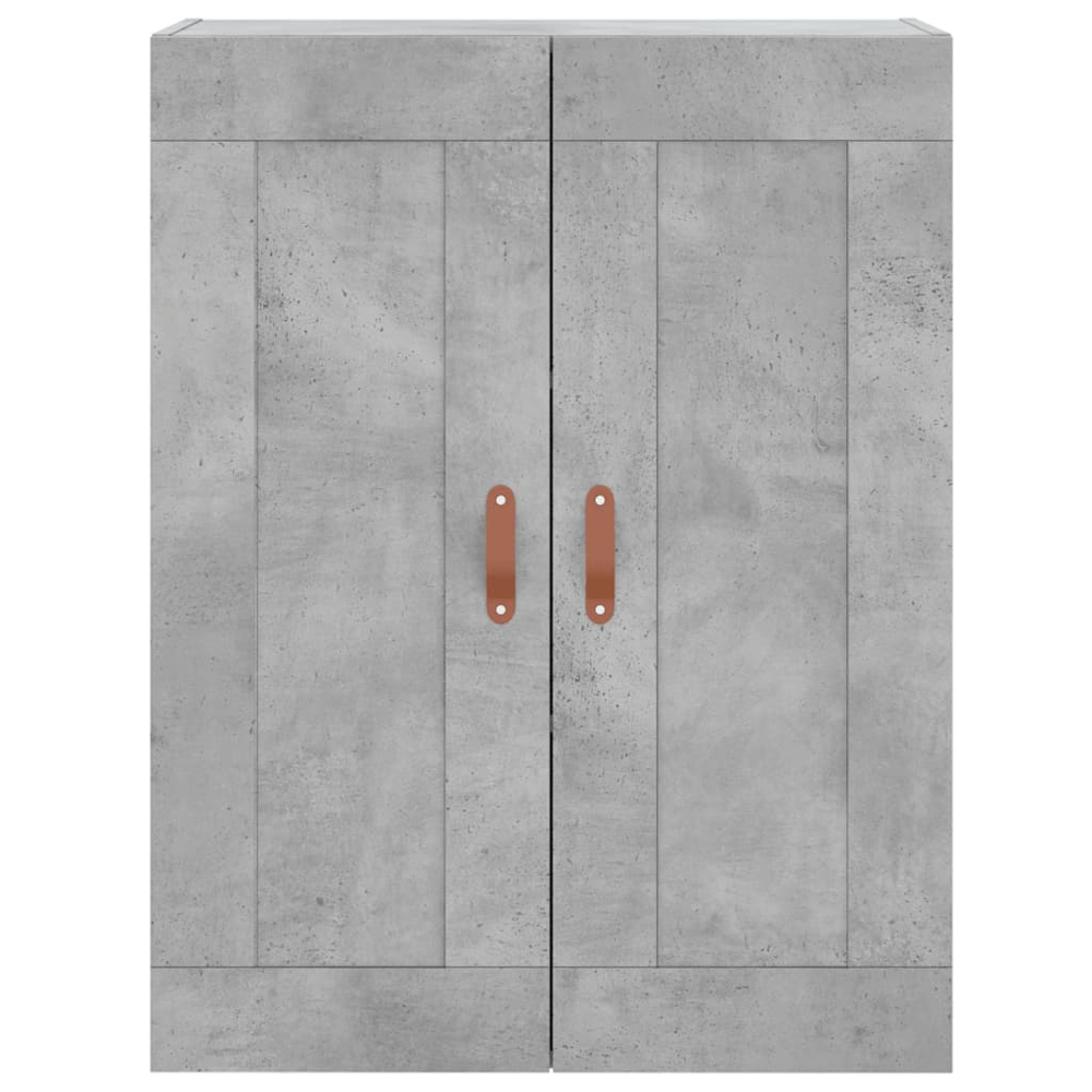 vidaXL 3 Door 3 Drawer Concrete Grey Highboard Image 6