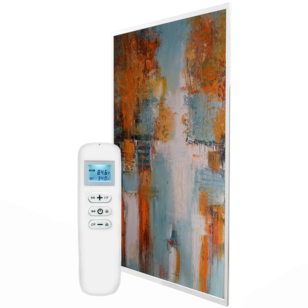 Mirrorstone Nexus 580W Autumn Lake Wi-Fi Infrared Heating Panel 595 x 995mm Image 1