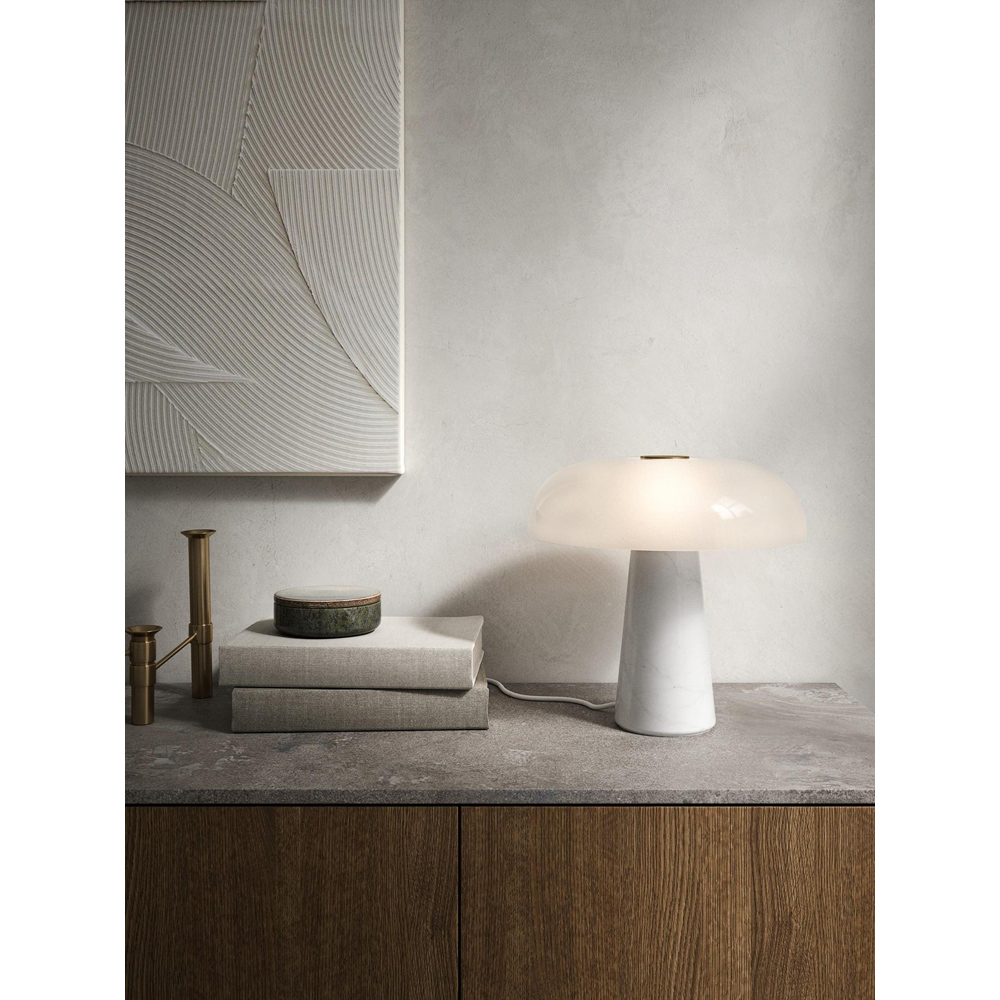 Nordlux Glossy White Table Lamp Image 5