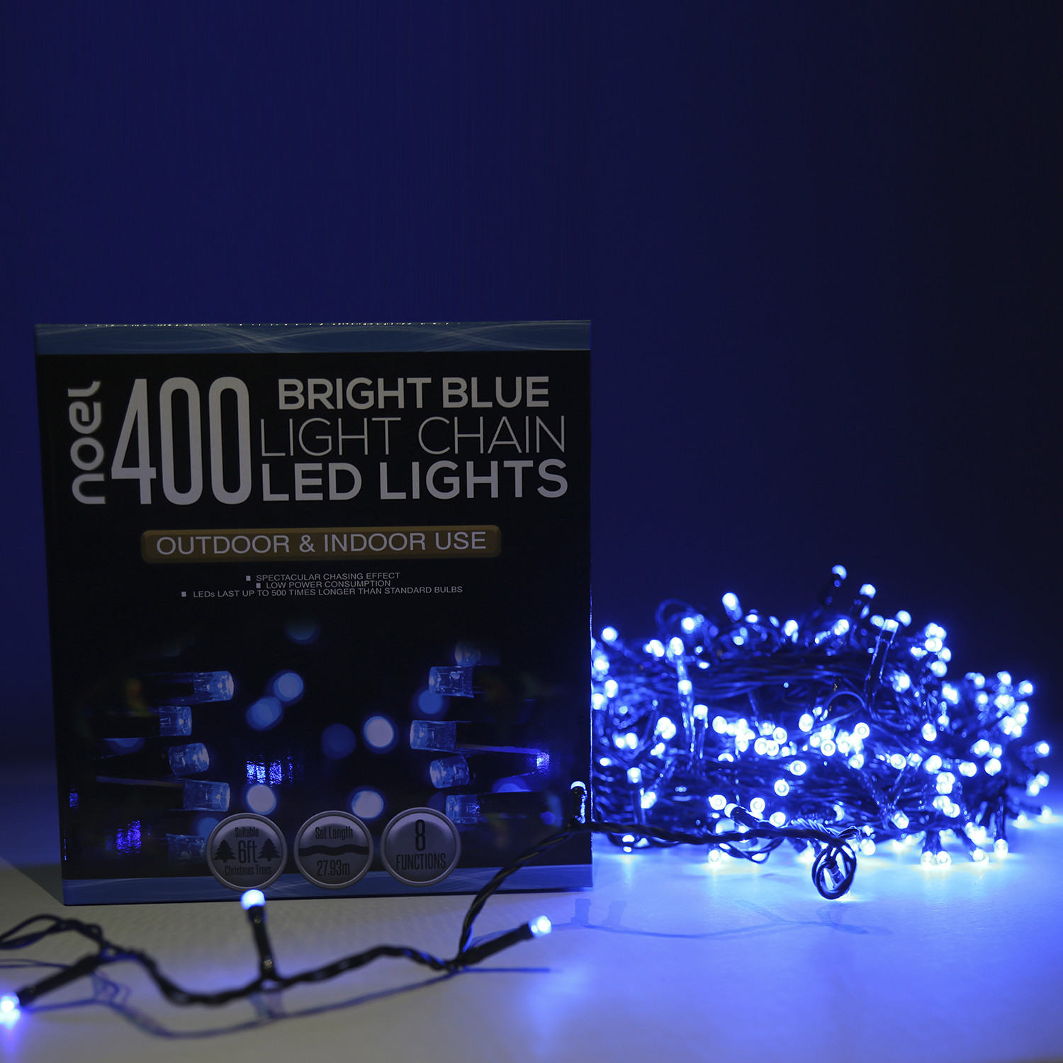 LED Light String - Blue / 400 Image 2