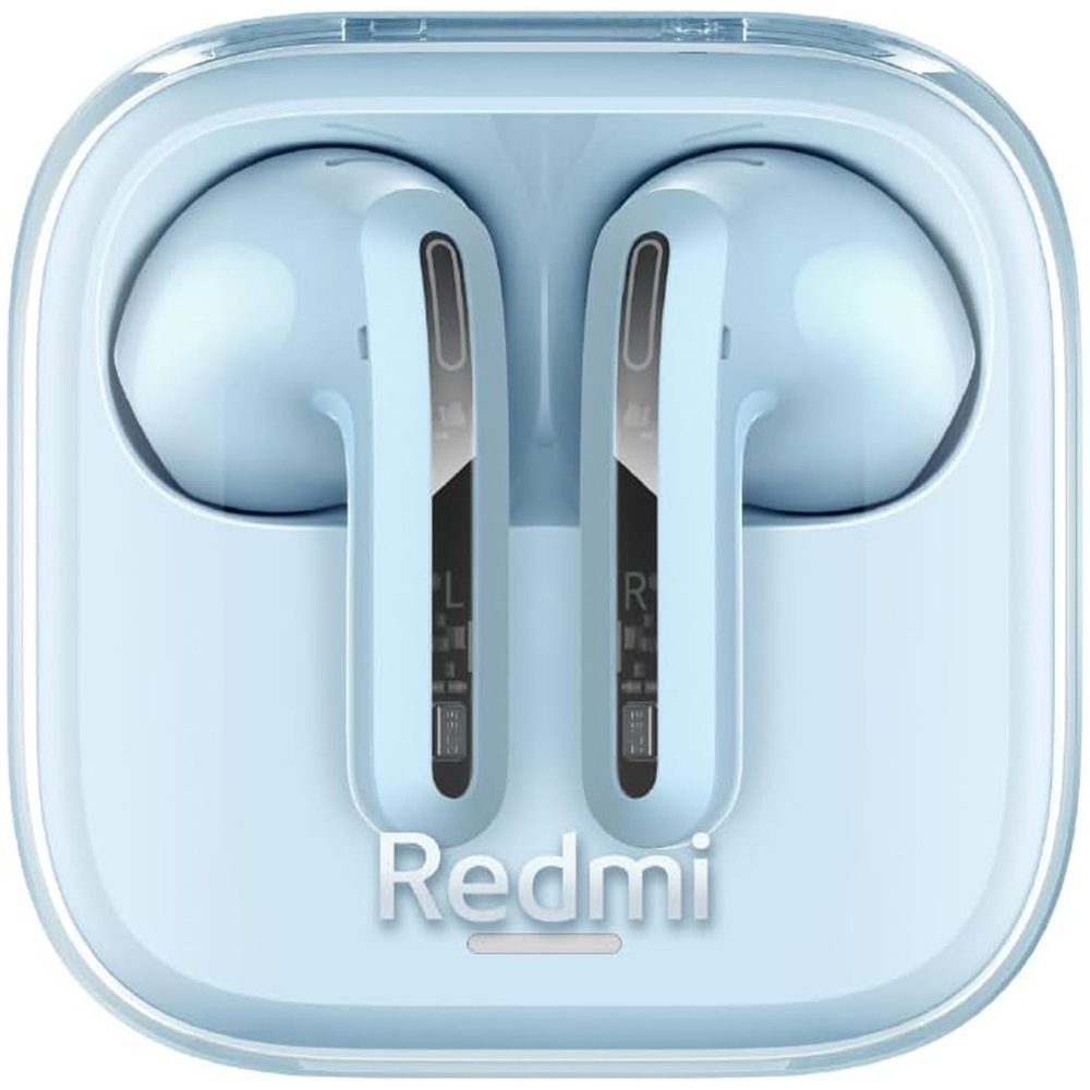 Xiaomi Redmi 6 Active Transparent Blue Buds Image 1