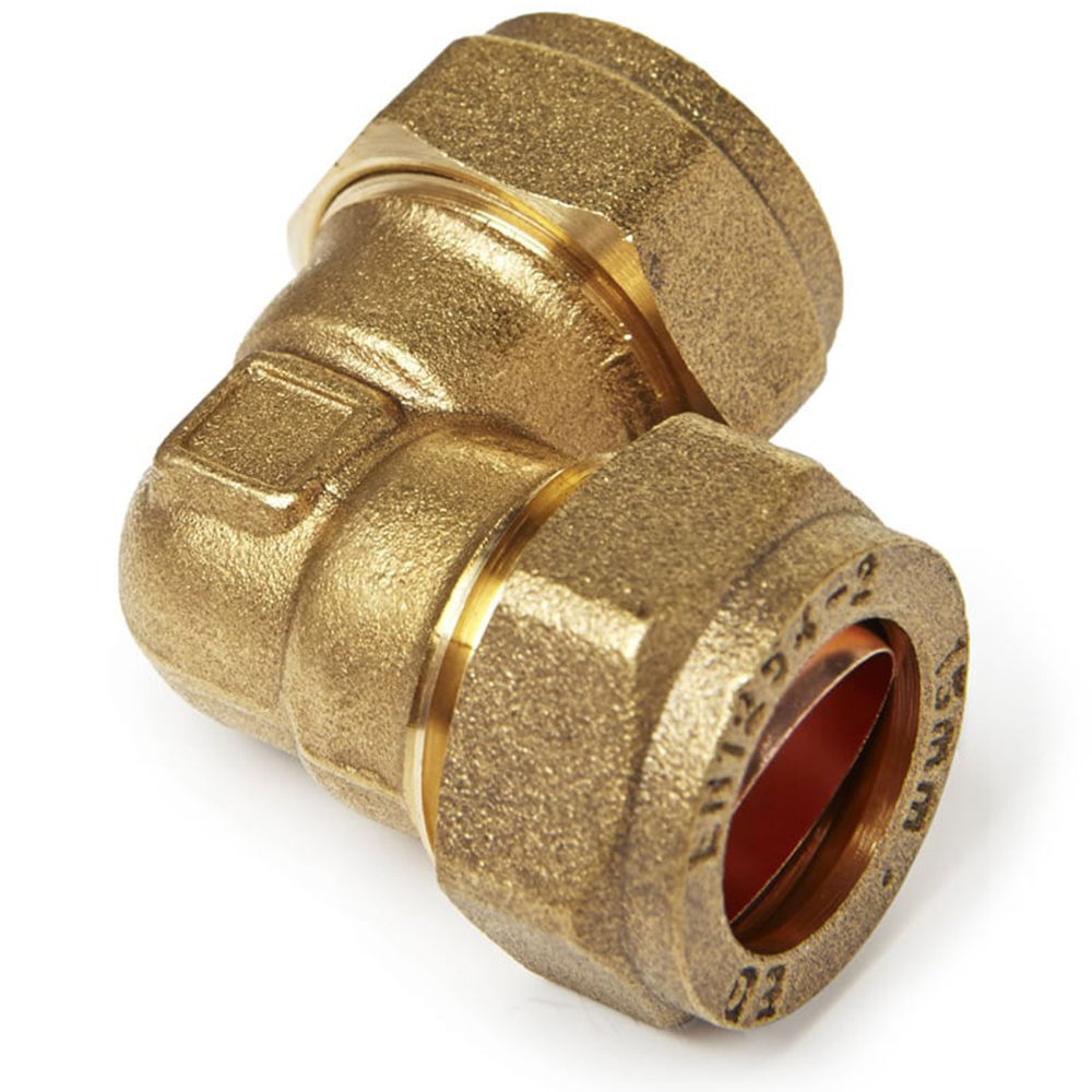 Wilko 15mm Compression Elbow Image