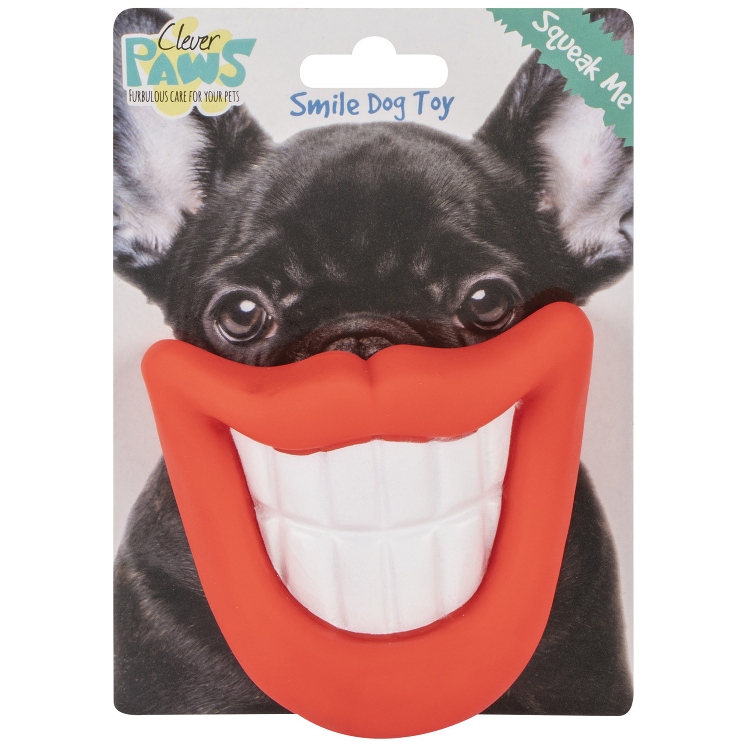 Clever Paws Smile Dog Chew Toy Image 1