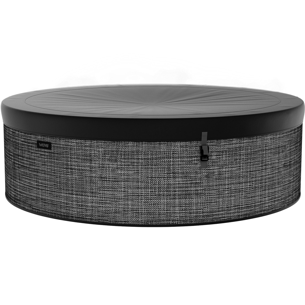 Wave Tahoe 6 Person Round Flint Rattan Hot Tub Spa Image 3