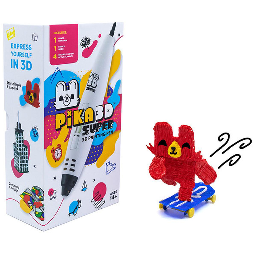 Red5 Pika3D Super 3D Printing Pen with Filaments Image 4