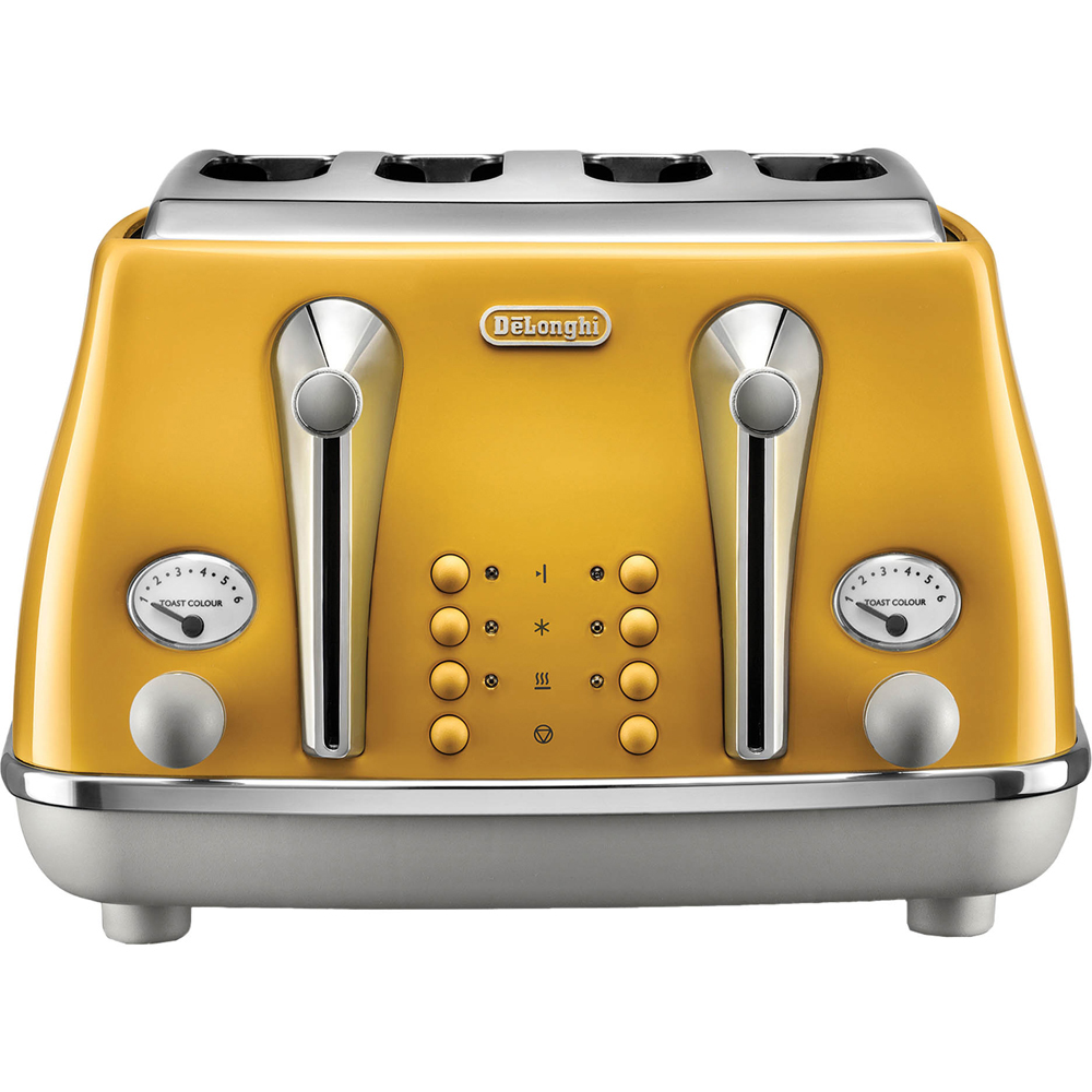De'Longhi DL4304 London Blue Icona Capitals 4 Slice Toaster Image 1