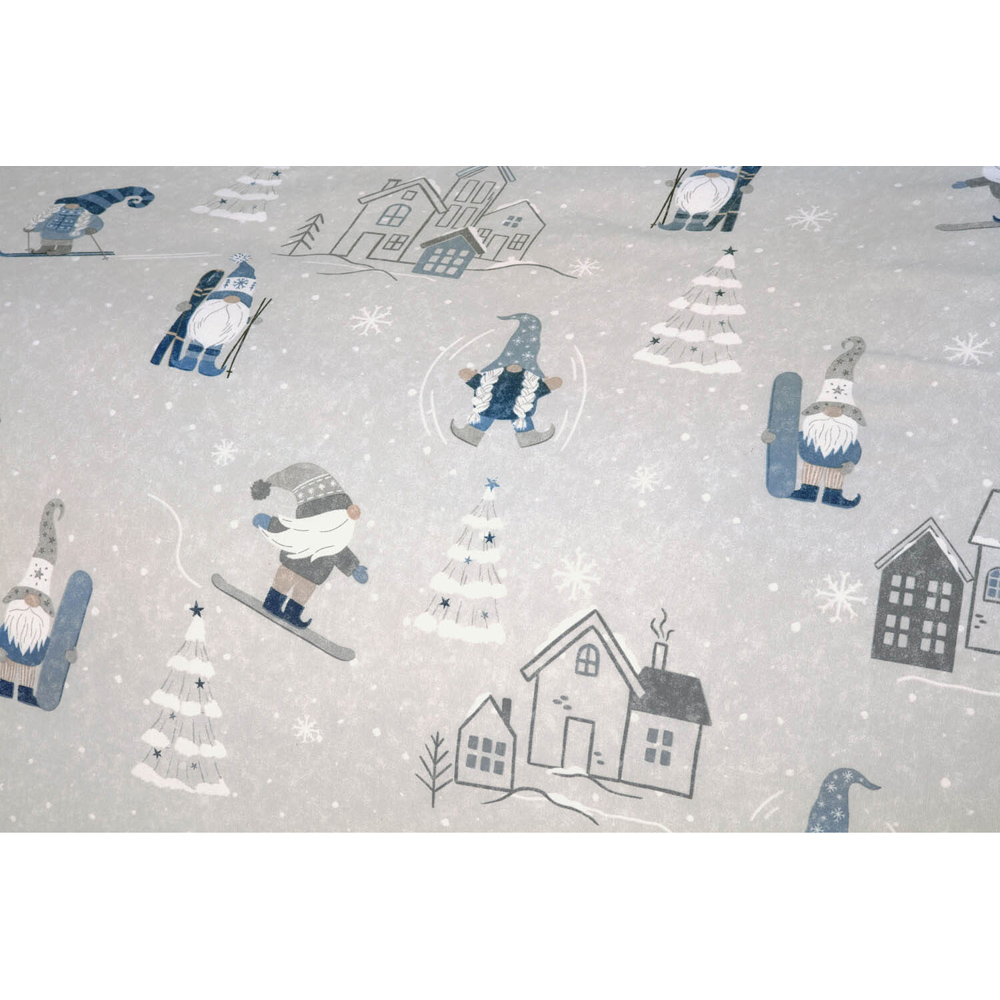 Gonk Ski Season Duvet Set Grey Superking Image 4