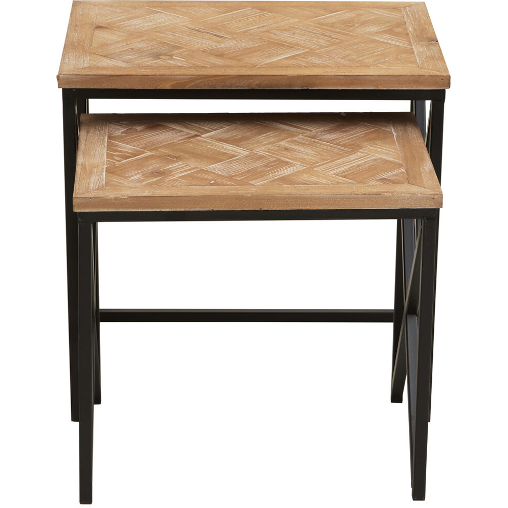 Premier Housewares Kickford Side Table Set of 2 Image 2