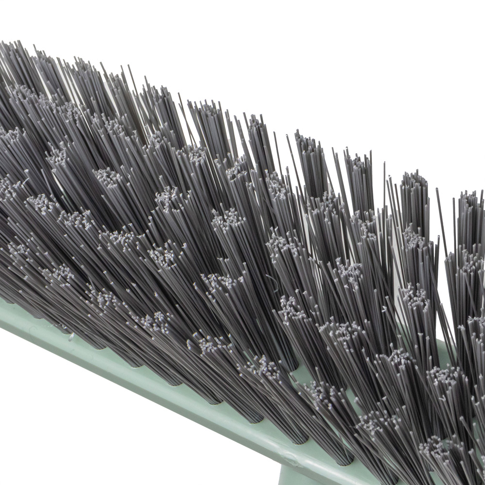 JVL Grey Hard Bristle Angled Sweeping Brush Image 3