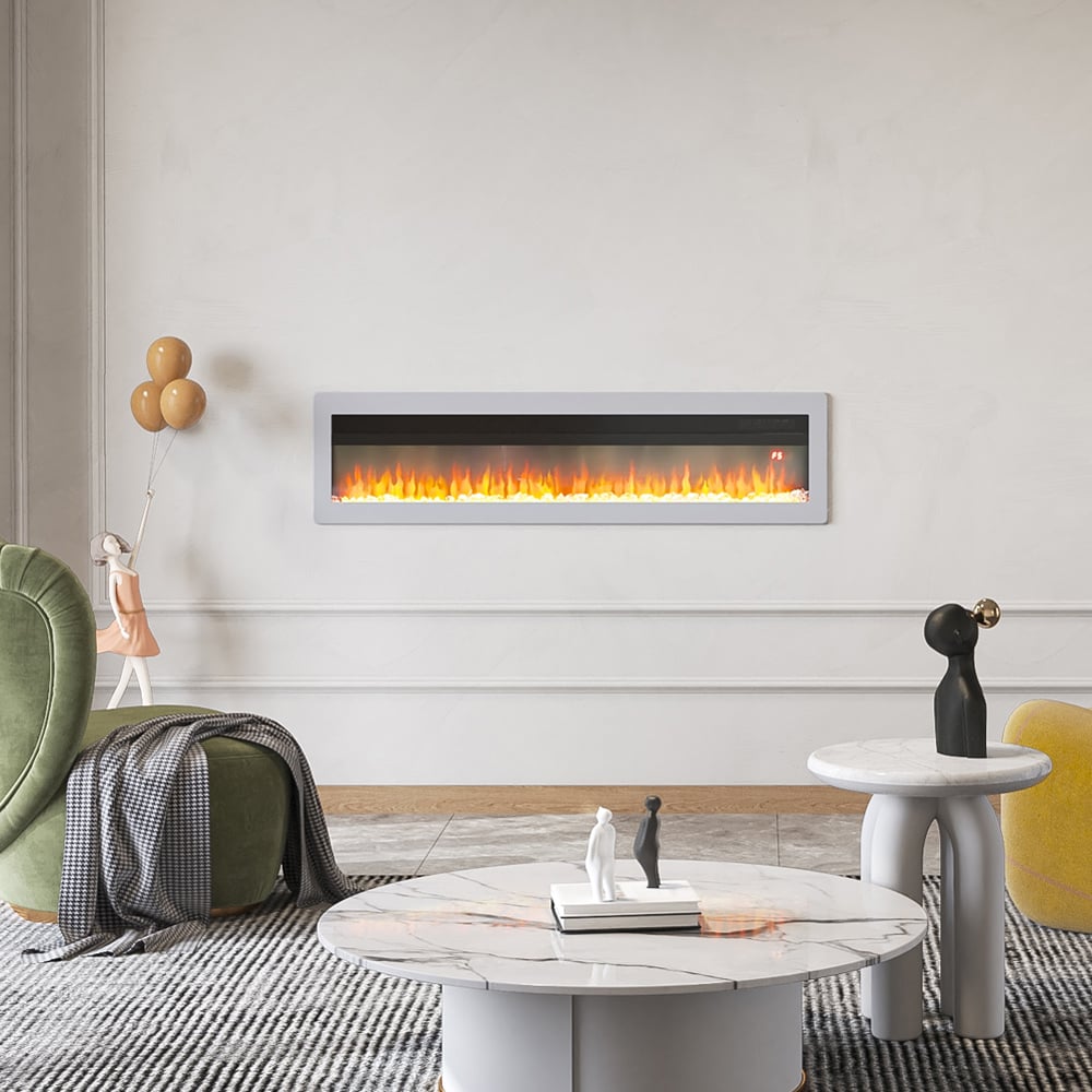 Living and Home Wall Mounted or Freestanding Electric Fireplace Image 6