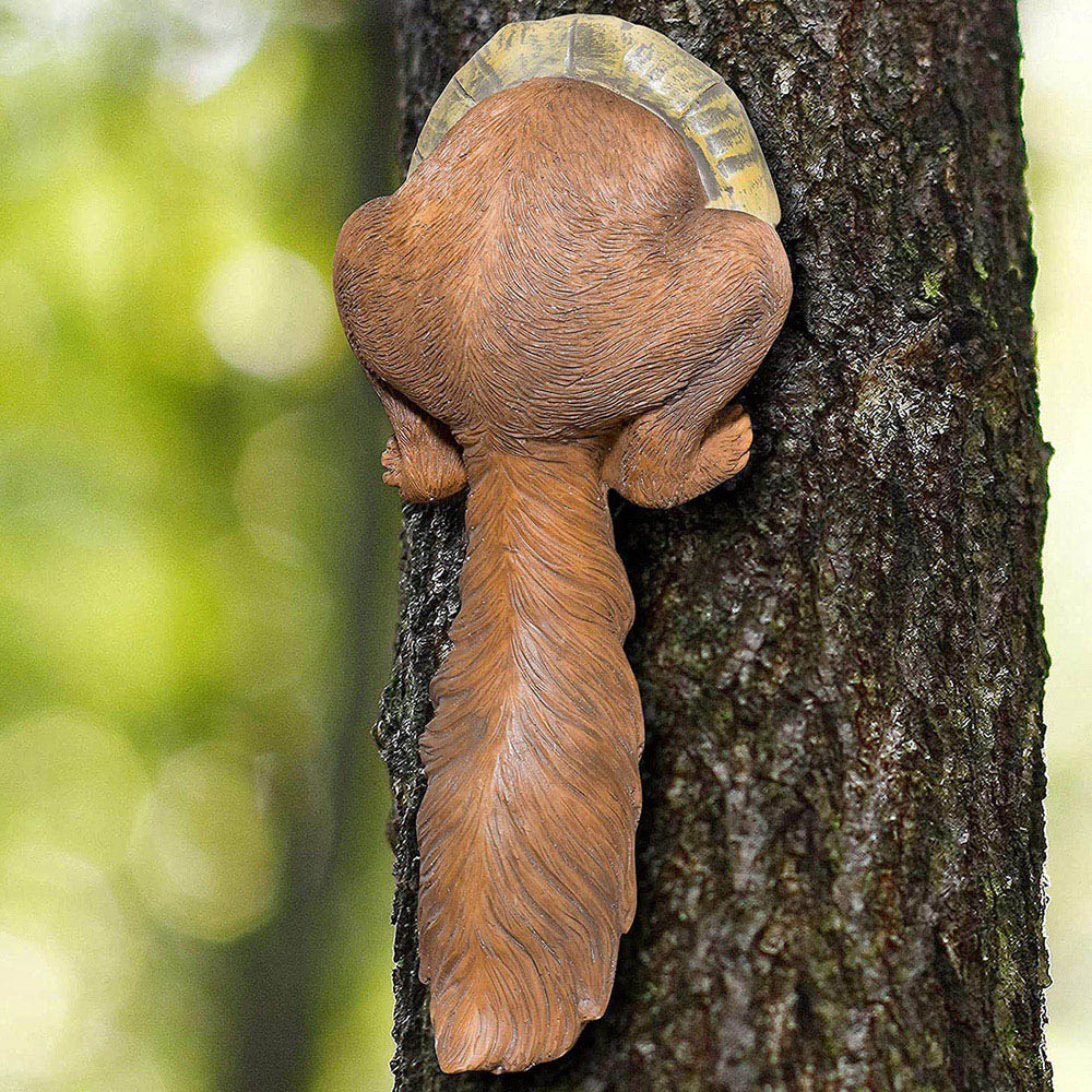 wilko 2 Piece Squirrel Tree Peeker Ornament Image 4