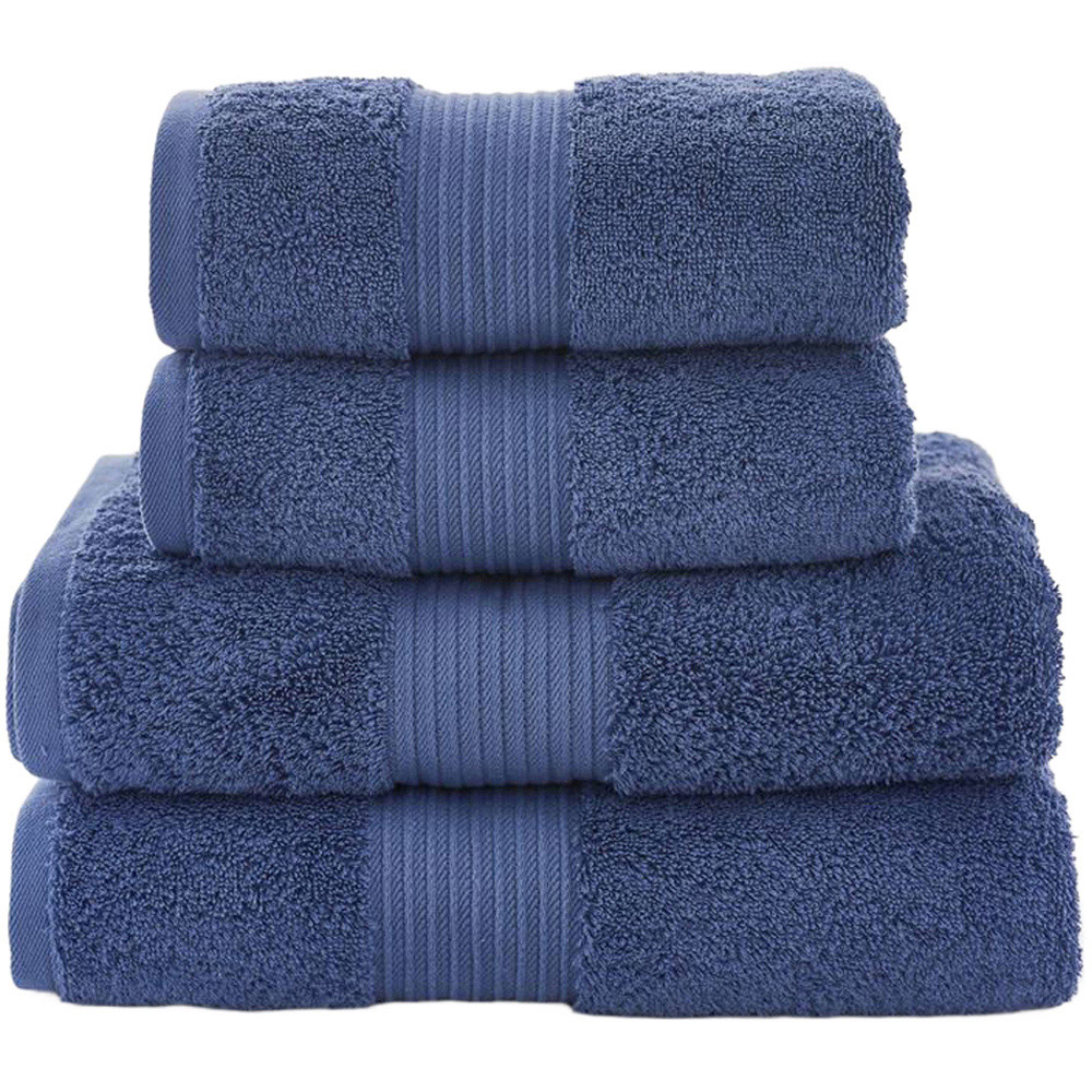 Deyongs Bliss Pima Denim Hand Towel 2 Pack Image 1