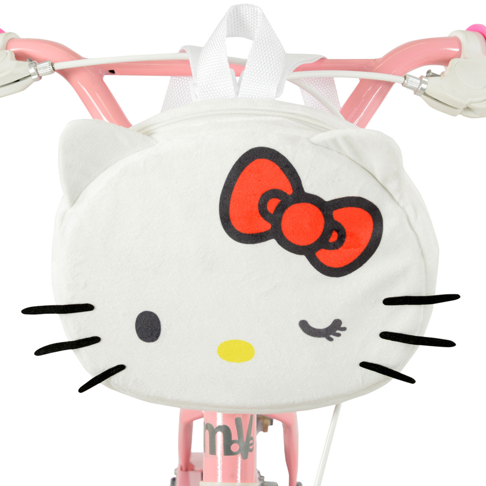 MoVe Hello Kitty 14 inch Bike with Squishle Backpack and Tassels Image 2