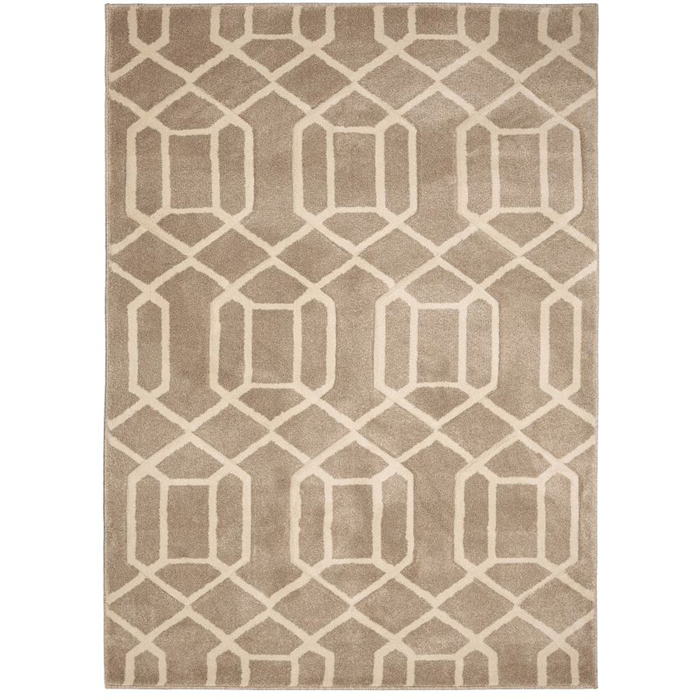 Homemaker Newport Natural Lattice Rug 80 x 150cm Image 2