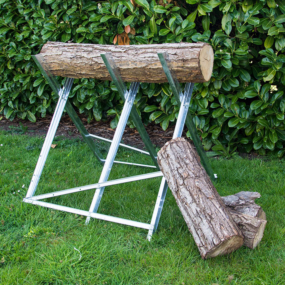 The Handy Foldable Serrated Edged Saw Horse Image 2