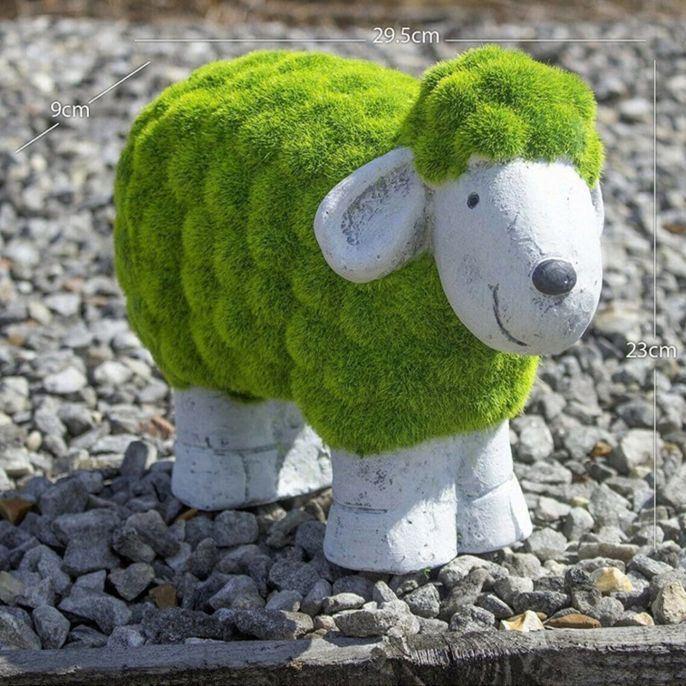 Marco Paul Resin Stone Sheep Garden Ornaments Image 7