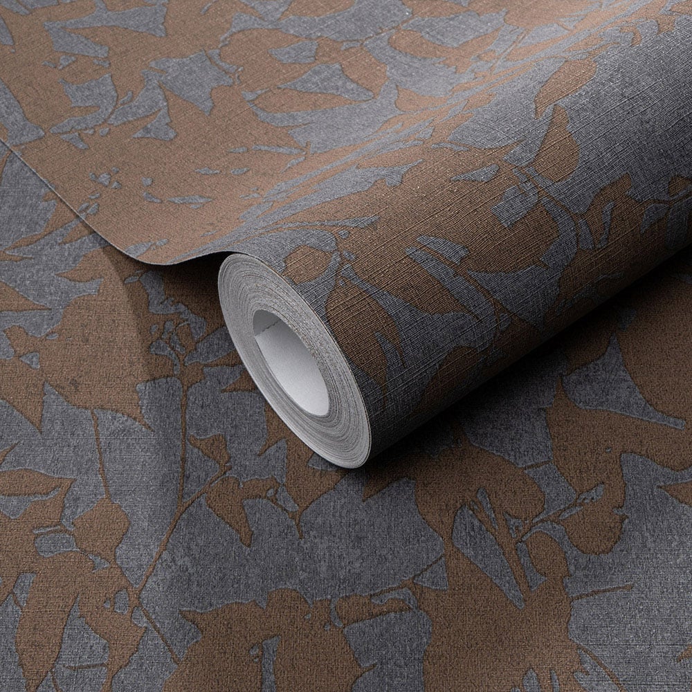Erismann Tangle Brown Vinyl Wallpaper Image 3