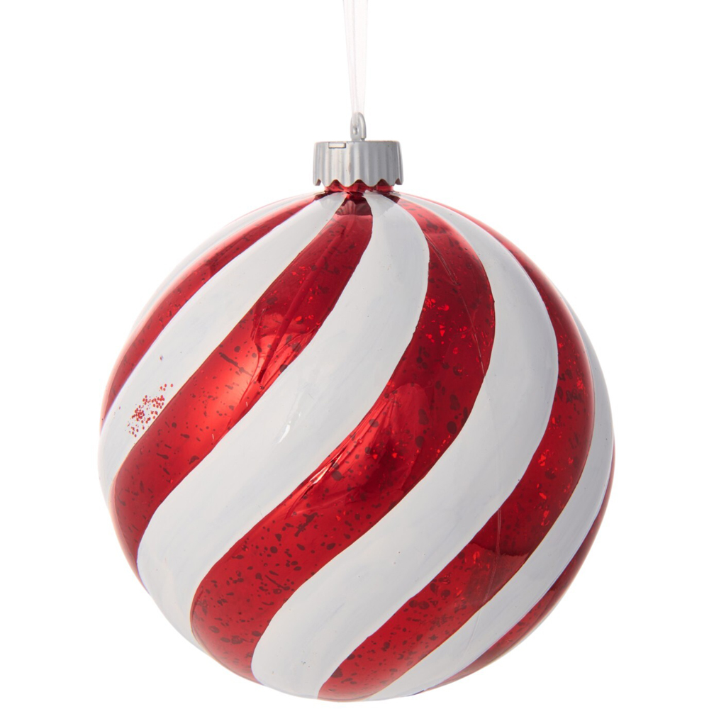 Candy Cane Twist Bauble Image 4