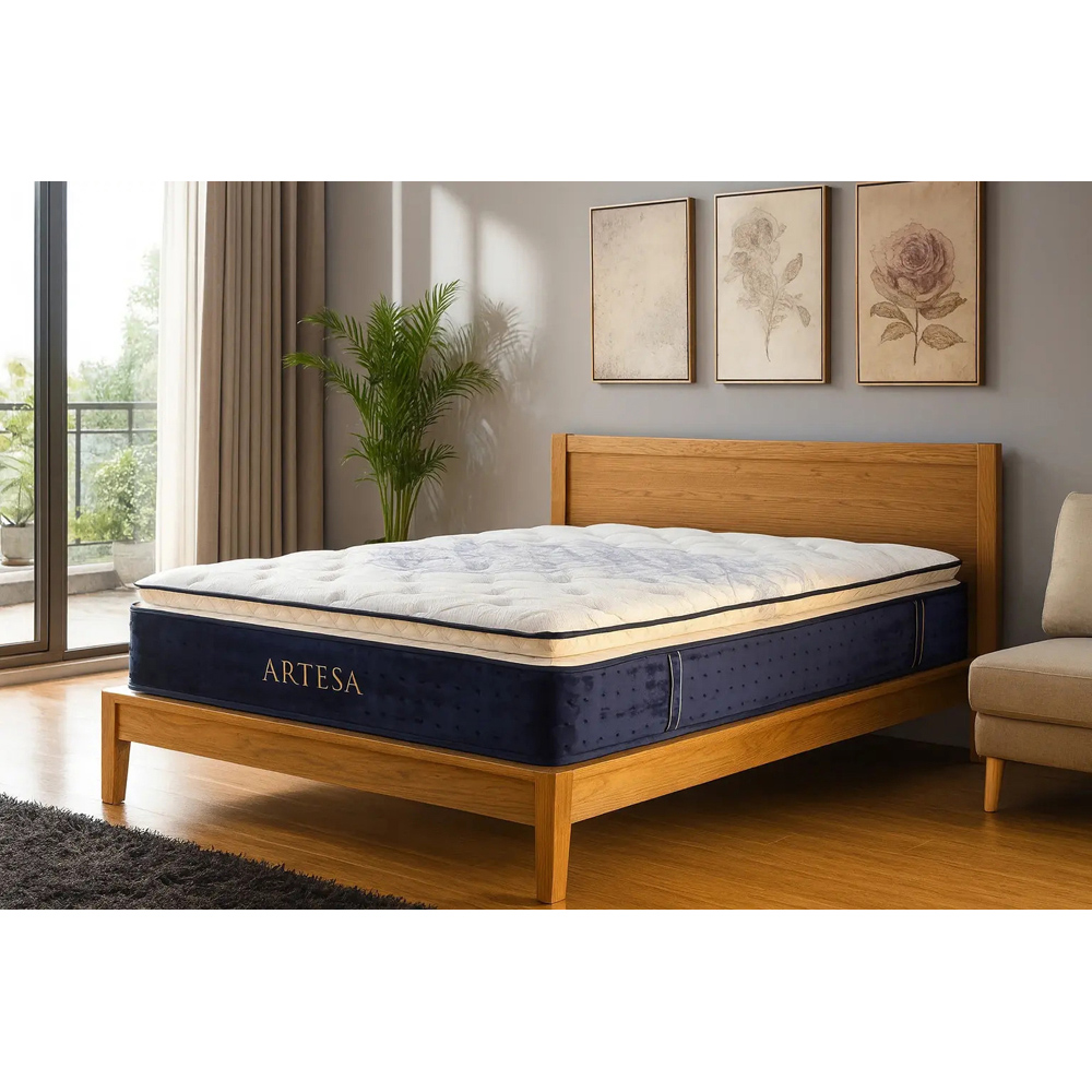 ARTESA King Size Cloud Pillow Top 2000 Pocket Spring Hybrid Mattress Image 2
