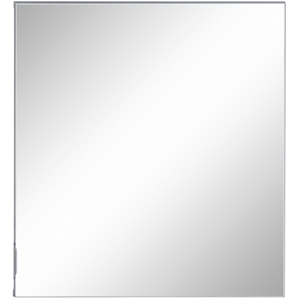 Loft24 Atlas Single Door Mirrored Grey Hanging Cabinet Image 3
