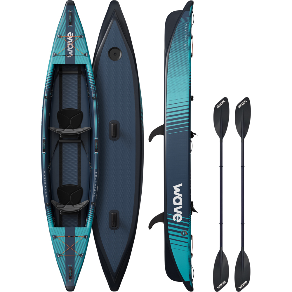 Wave Navigator 3.0 2 Person Navy Kayak Image 1