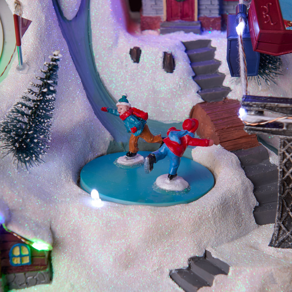 Christmas Winter Ski Scene Model Image 4