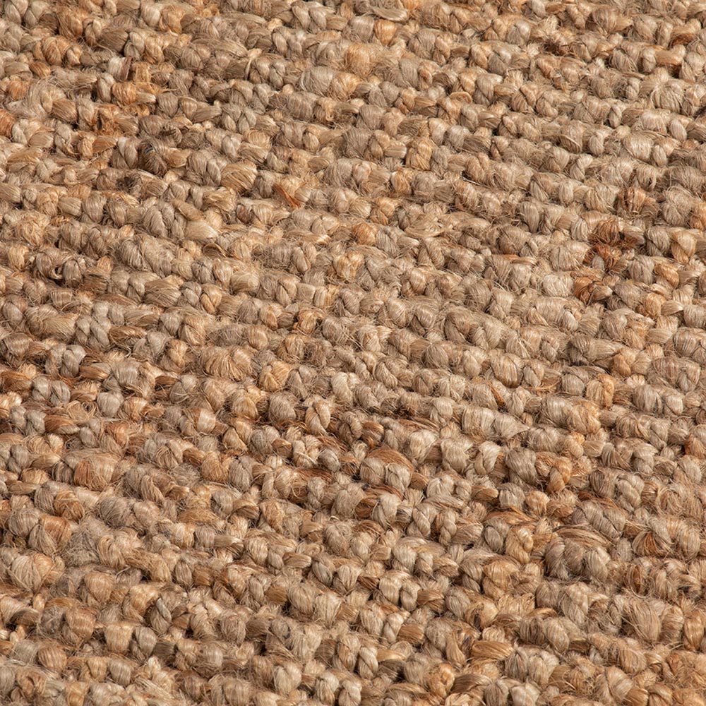 Whitefield Natural Jute Textured Boucle Runner Image 4