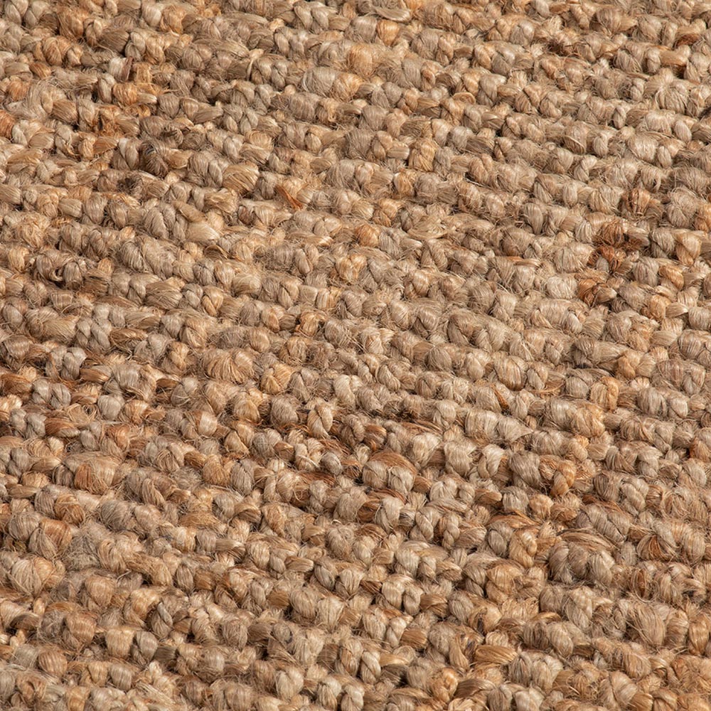 Whitefield Natural Jute Textured Boucle Runner Image 4