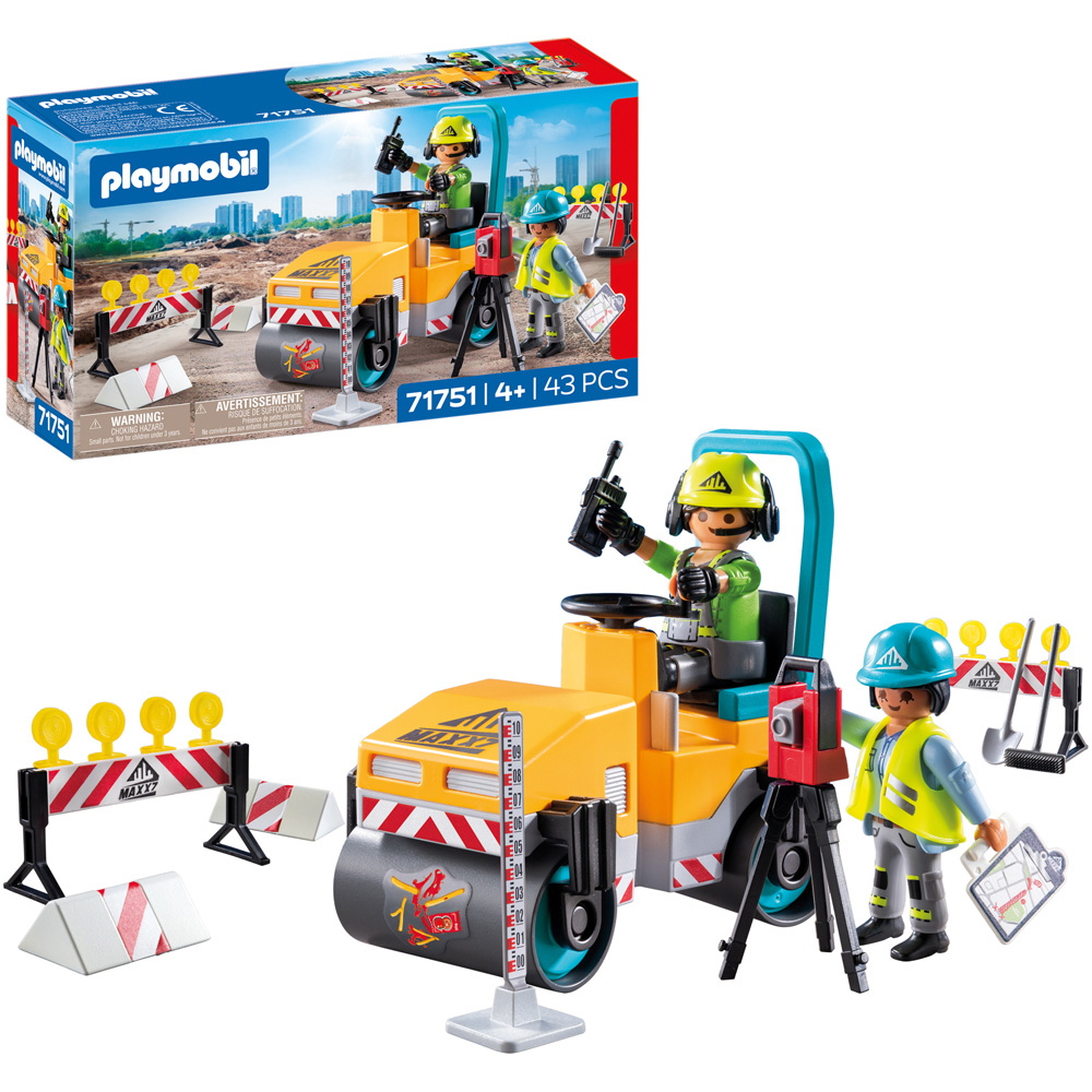 Playmobil Road Construction Playset Image 3