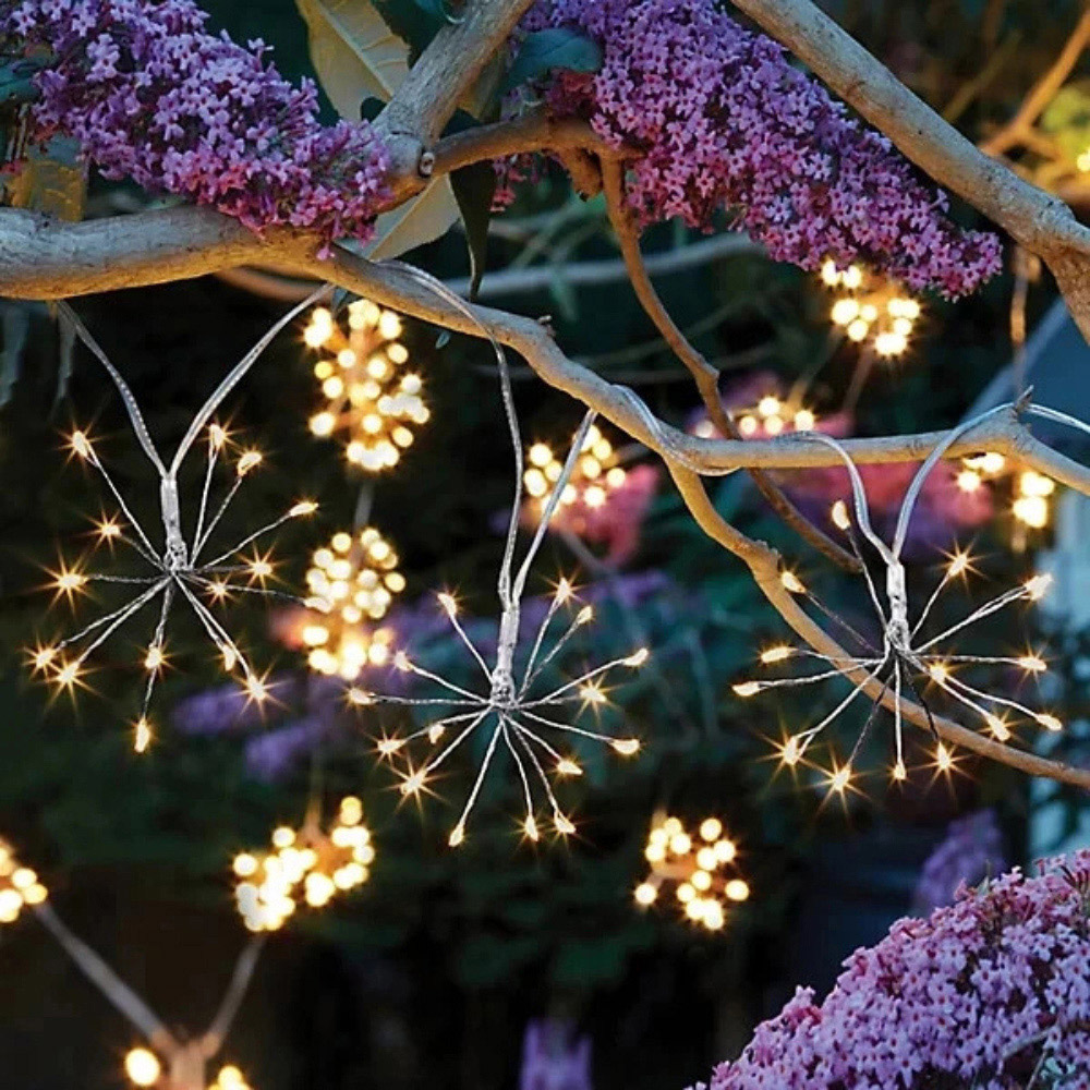 Garden Mile Starburst Solar LED Light 3 Pack Image 2