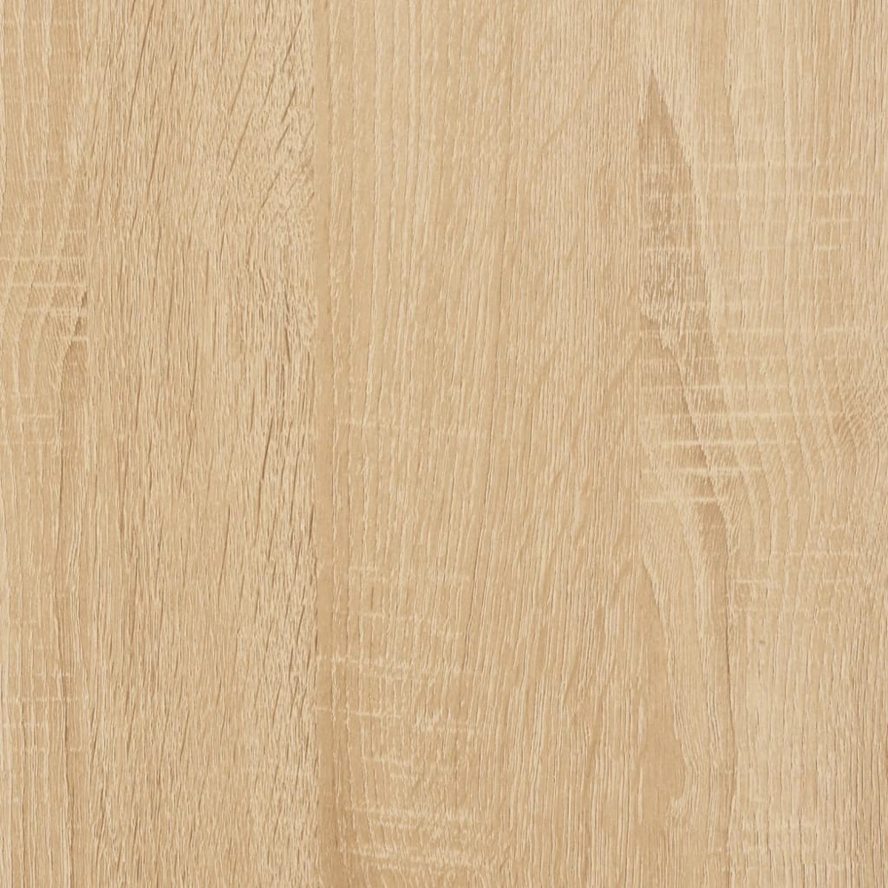 vidaXL 60 x 15 x 15.5cm Set of 2 Sonoma Oak Wall Shelf Image 7