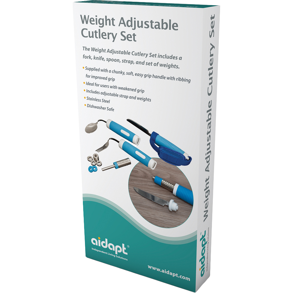 Aidapt 4 Piece Weight Adjustable Cutlery Set Image 2
