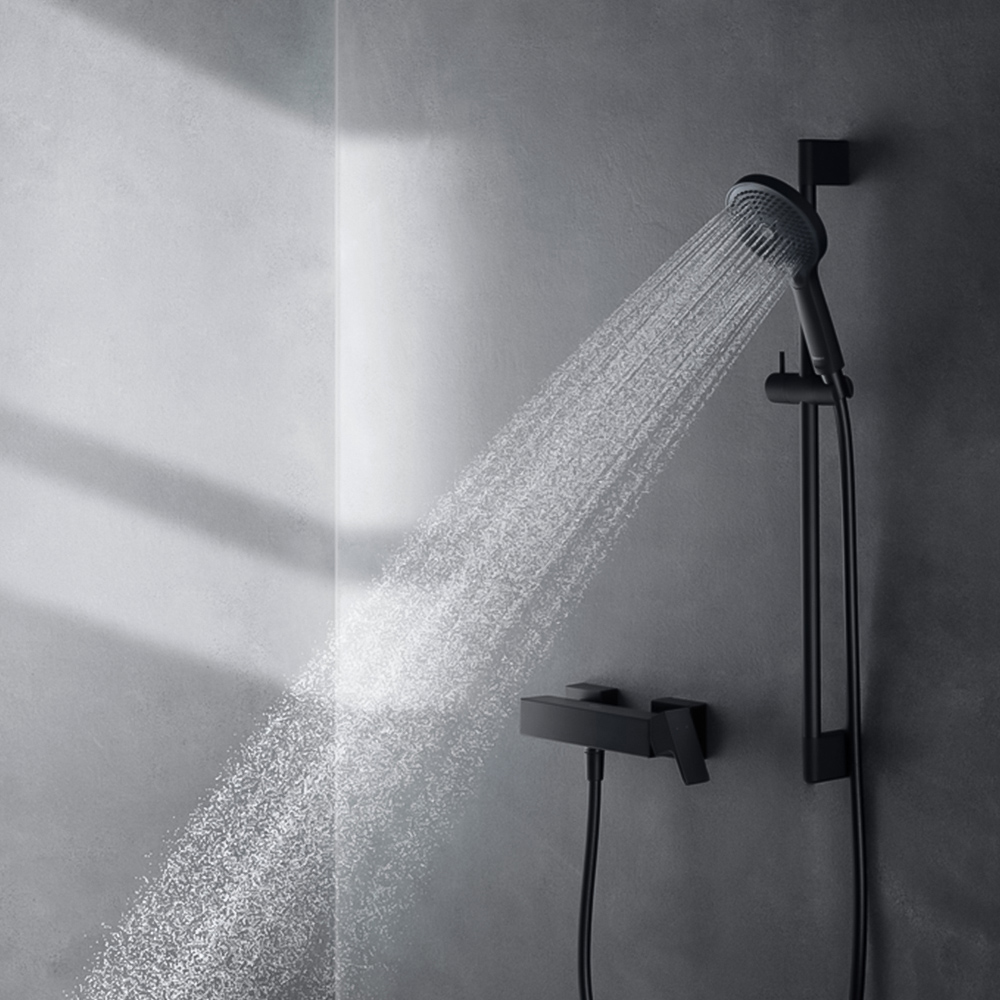 Duravit MinusFlow Matt Black 3 Function Hand Shower Image 6