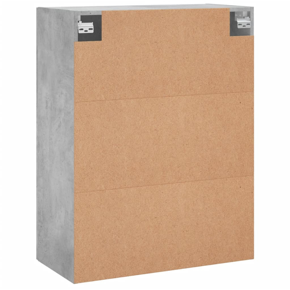 vidaXL 2 Door Concrete Grey Wall Mounted Cabinet Image 9
