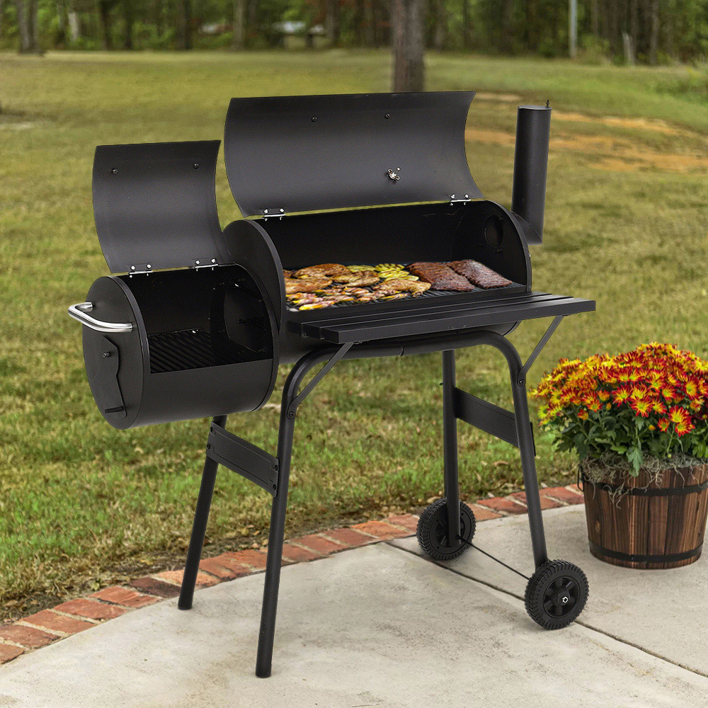 Living and Home Black BBQ Grill Image 2