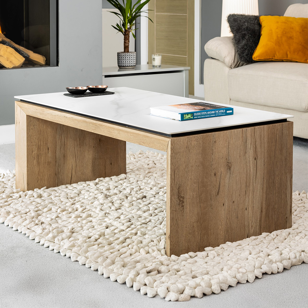 Artemis Home Lucerne Stone Coffee Table Image 1