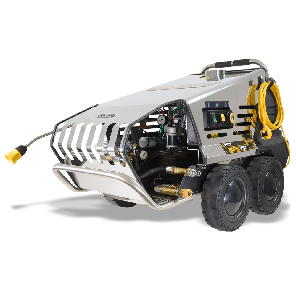 V-TUF RAPID VSC Hot Water Industrial Mobile Pressure Washer 100Bar Image 1