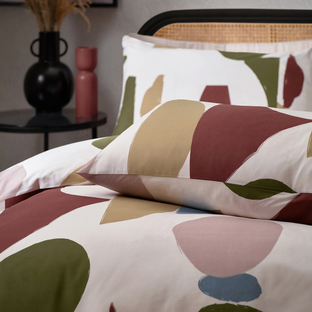 Hoem Meta Abstract King Size Multicolour Duvet Set Image 2