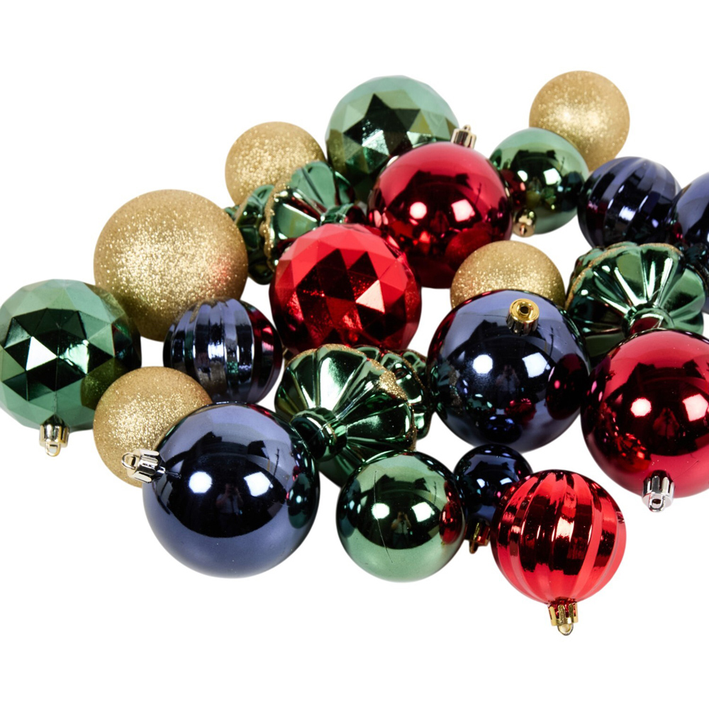 Pack of 50 Timeless Christmas Baubles Image 4