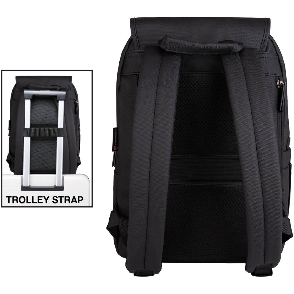 Crossgear Halo Black Laptop Backpack 40cm Image 8
