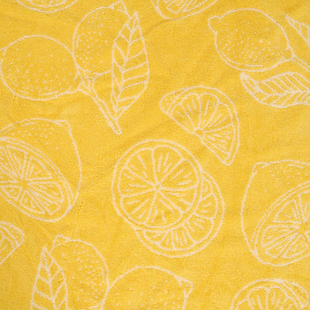 Lemon Bliss Hand Towel Yellow Image 4