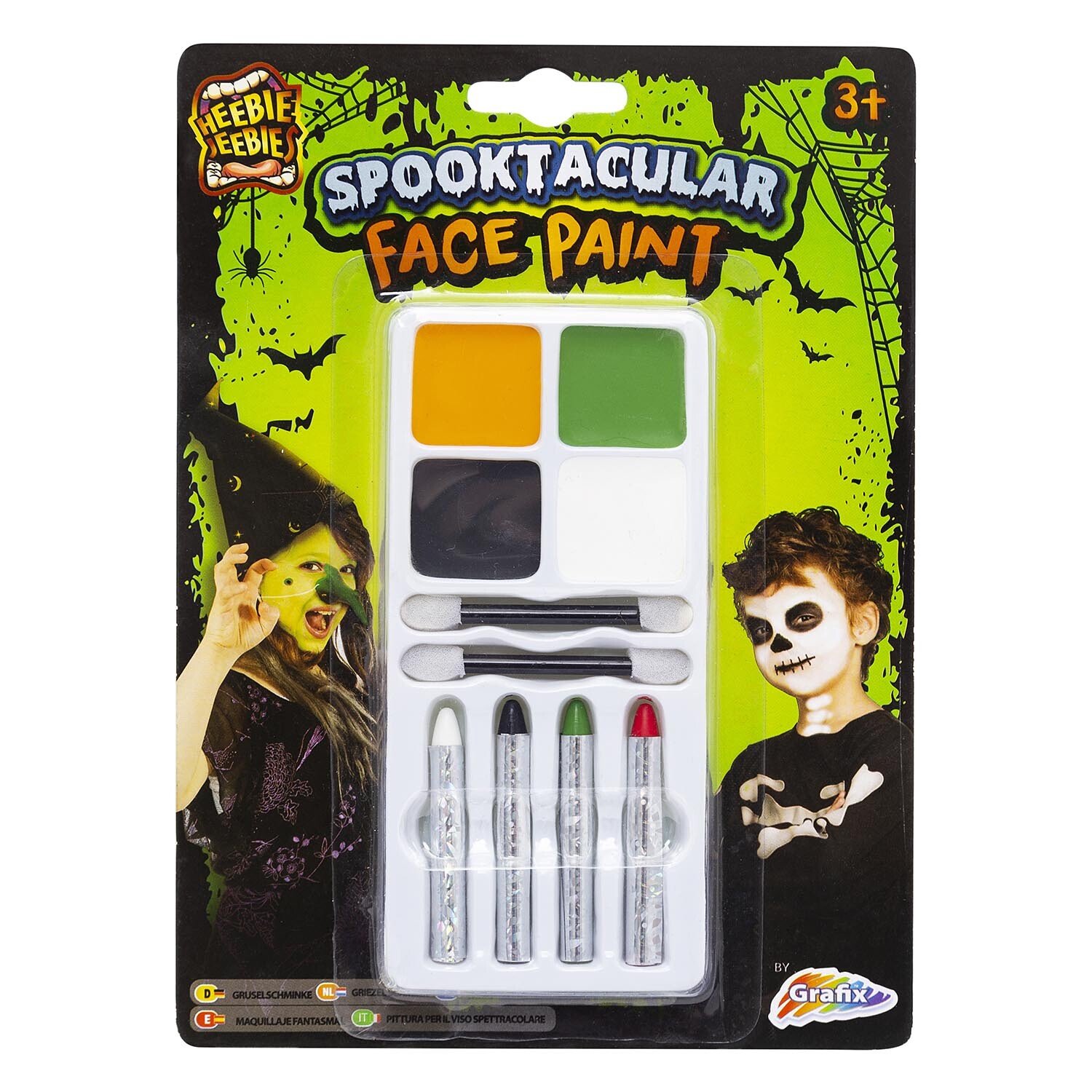Spooky Face Paint Kit Image