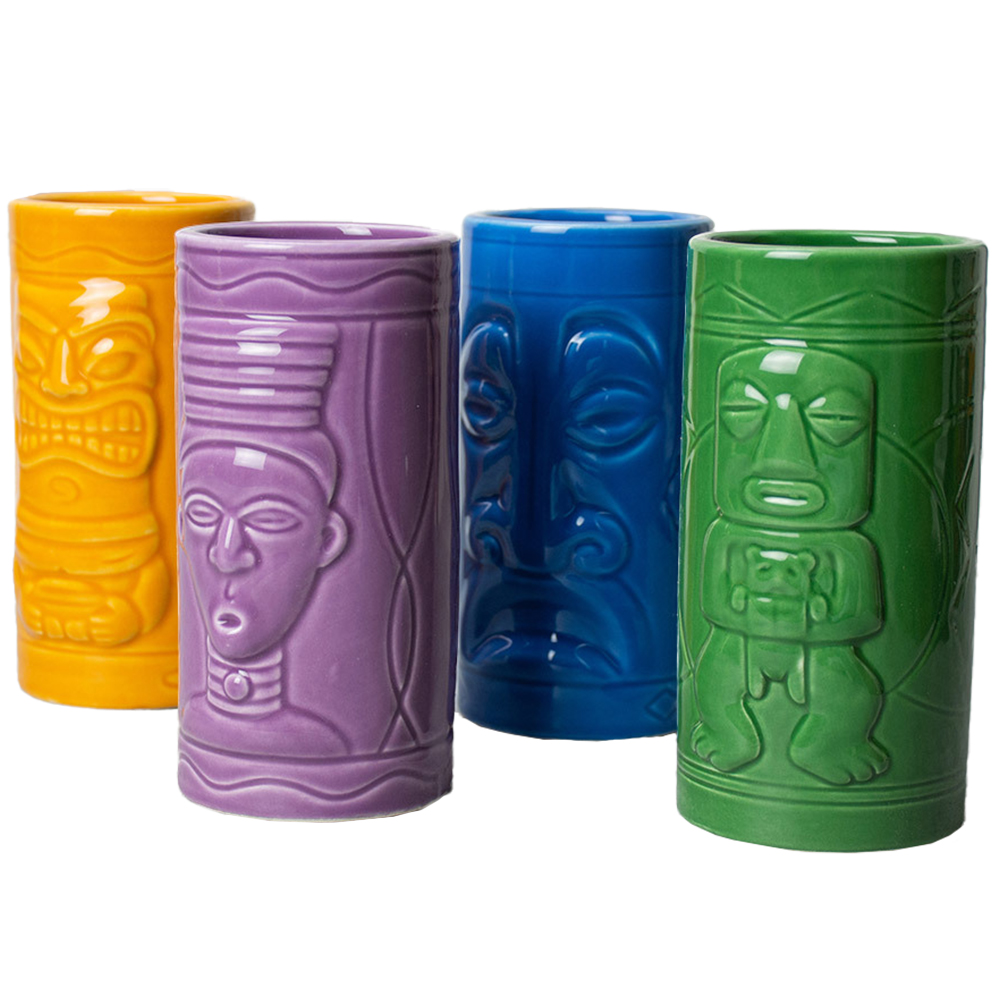 Red5 Tiki Mugs 4 Pack Image 1